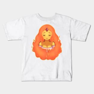 Flame Princess Kids T-Shirt